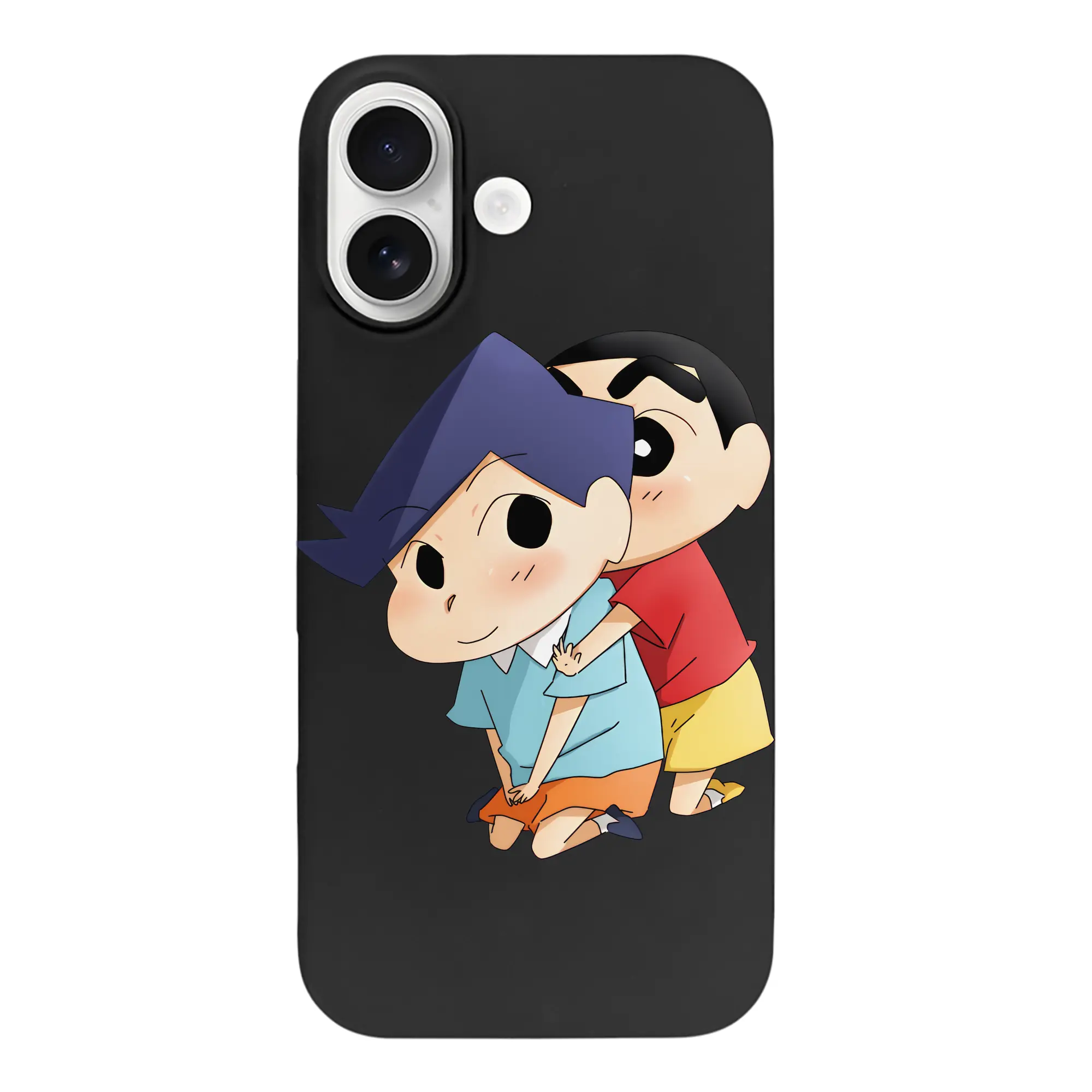 クレヨンしんちゃん グッズ 風間 とおる - iPhone 17 シリーズ シリコンケース 薄型 耐衝撃 指紋防止 ソフトタッチカバー 精密フィット 傷防止 保護ケース iPhone 17/17 Air/17 Pro/17 Pro Max 対応